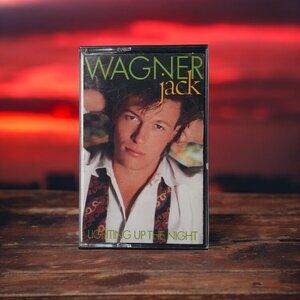 Jack Wagner Lighting Up The Night Cassette Tape 1980s Pop Music Retro Audio